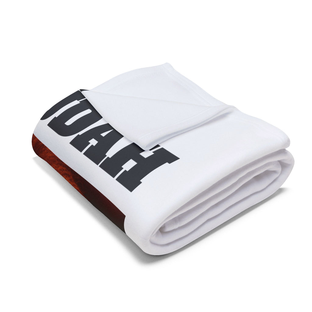 Lion of Judah Arctic Fleece Blanket, Cozy Throw, Religious Decor, Faith-Based Gift, Spiritual Home Accent